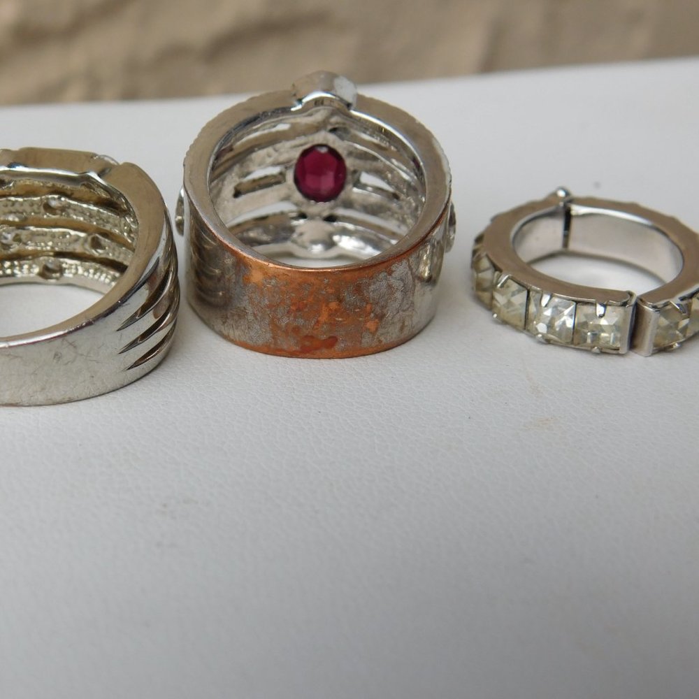 Vintage Lot of Six Rings includes lia sophia and Kiam Family - Picture 7 of 10